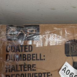 Coated Dumbbell 4/5 kG / 10lbs  Very Good For Hand Exercise
