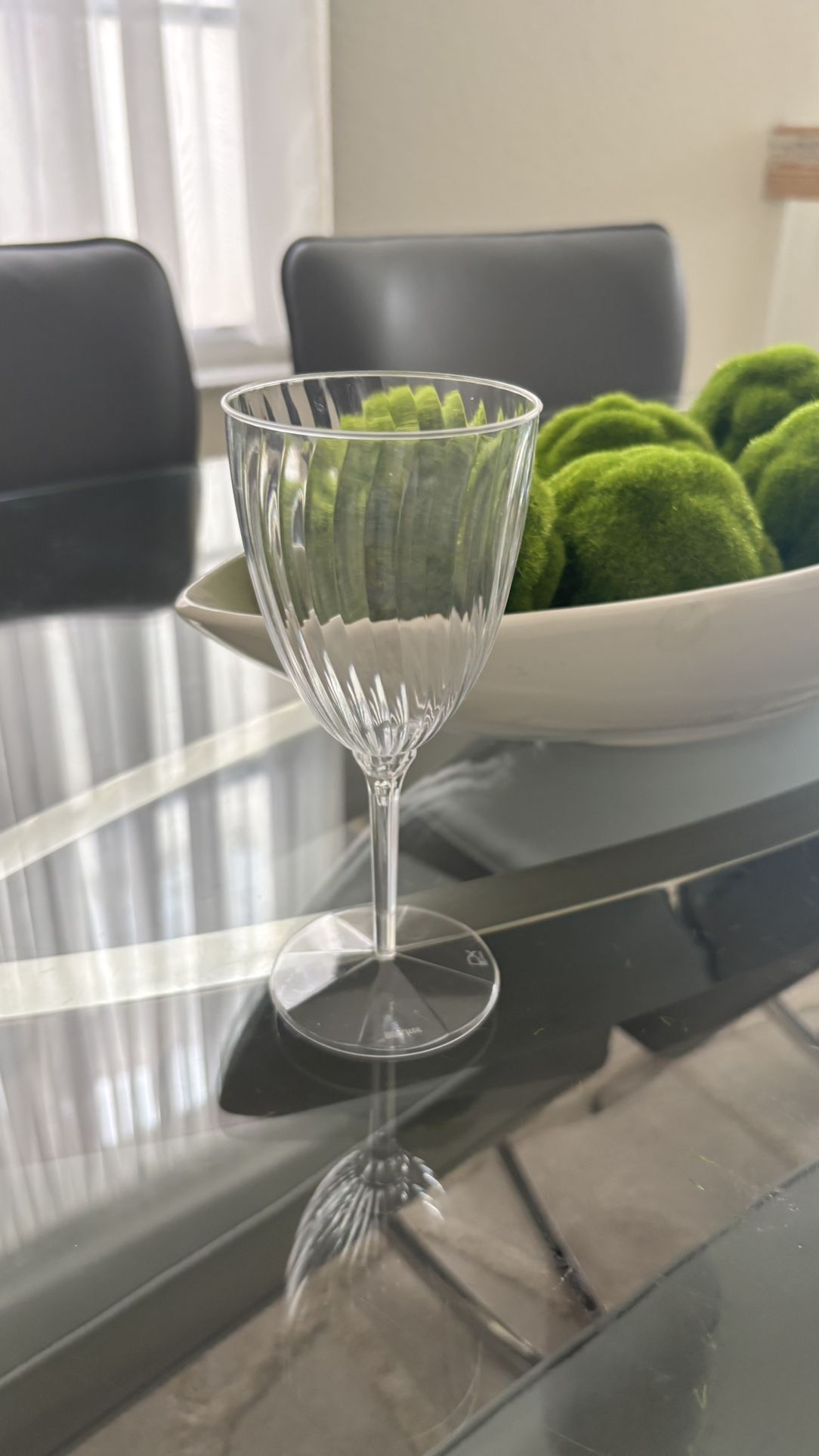 Clear Wine Goblets