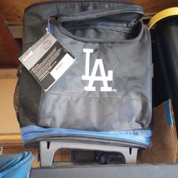 LA Dodgers Rolling Cooler Bag