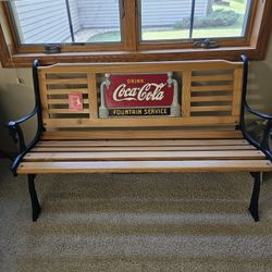 Vintage COCA-COLA Bench