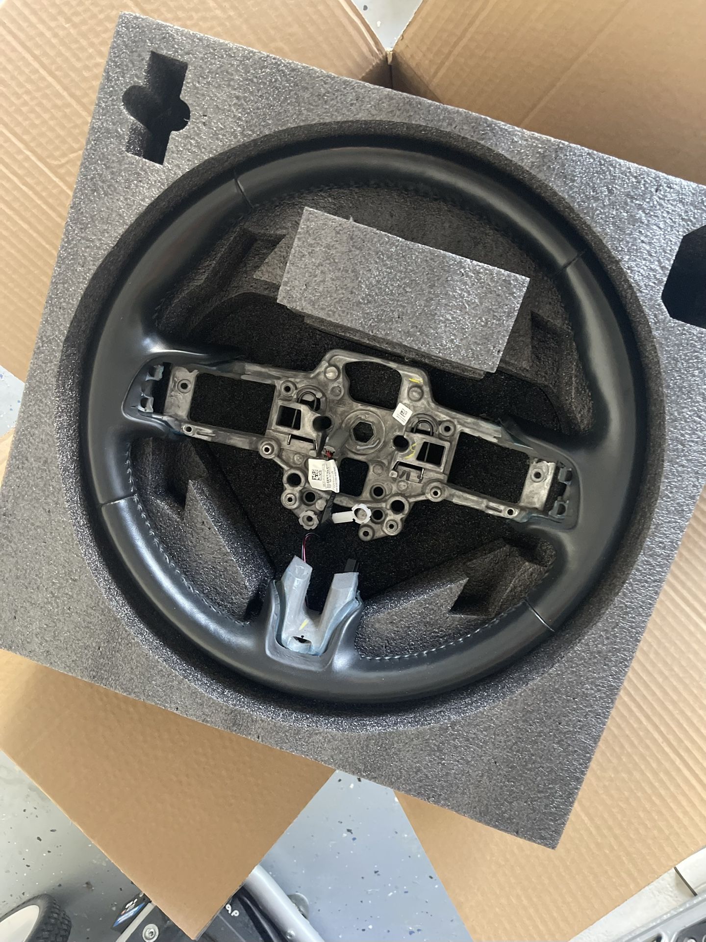 2020 OEM Mustang Premium Steering Wheel