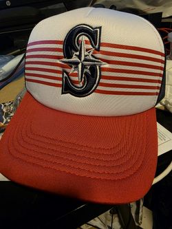 New And Never Worn: Seattle Mariners 4th Of July Trucker Hat