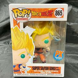 Super Saiyan Goku With Energy (PC Previews Ex.) #865 Dragonball Z Funko Pop