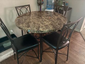 Dining table with 4 chairs