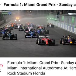 Formula 1 Miami Grand Prix Sunday May 5th