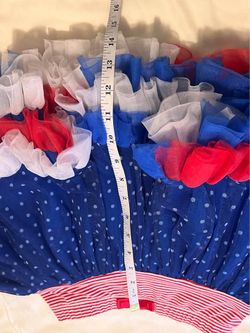 Flamingo & Pecos*Girls 4/5 Patriotic Skirt