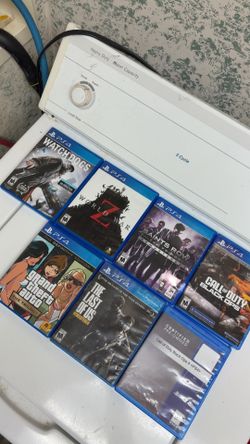 PS4 games I don’t use no more