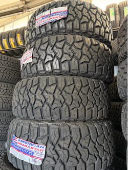 🚘🚨Vendo set de llantas 275 55 20 American R/T tires
