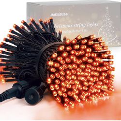 Halloween String Lights 66Ft 200LED Red Color String Lights