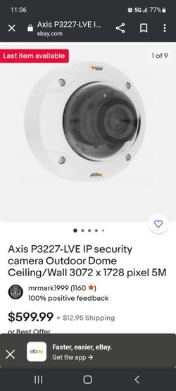 Security Cameras  $350 Each