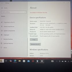 Lenovo laptop AMD a6-9220C RADEON R5