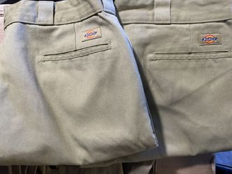 Dickies Pants, Beige 38x30 3 Pairs