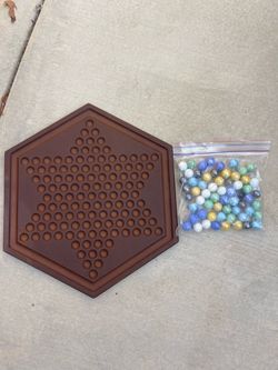 Wooden Chinese Checker Board Game