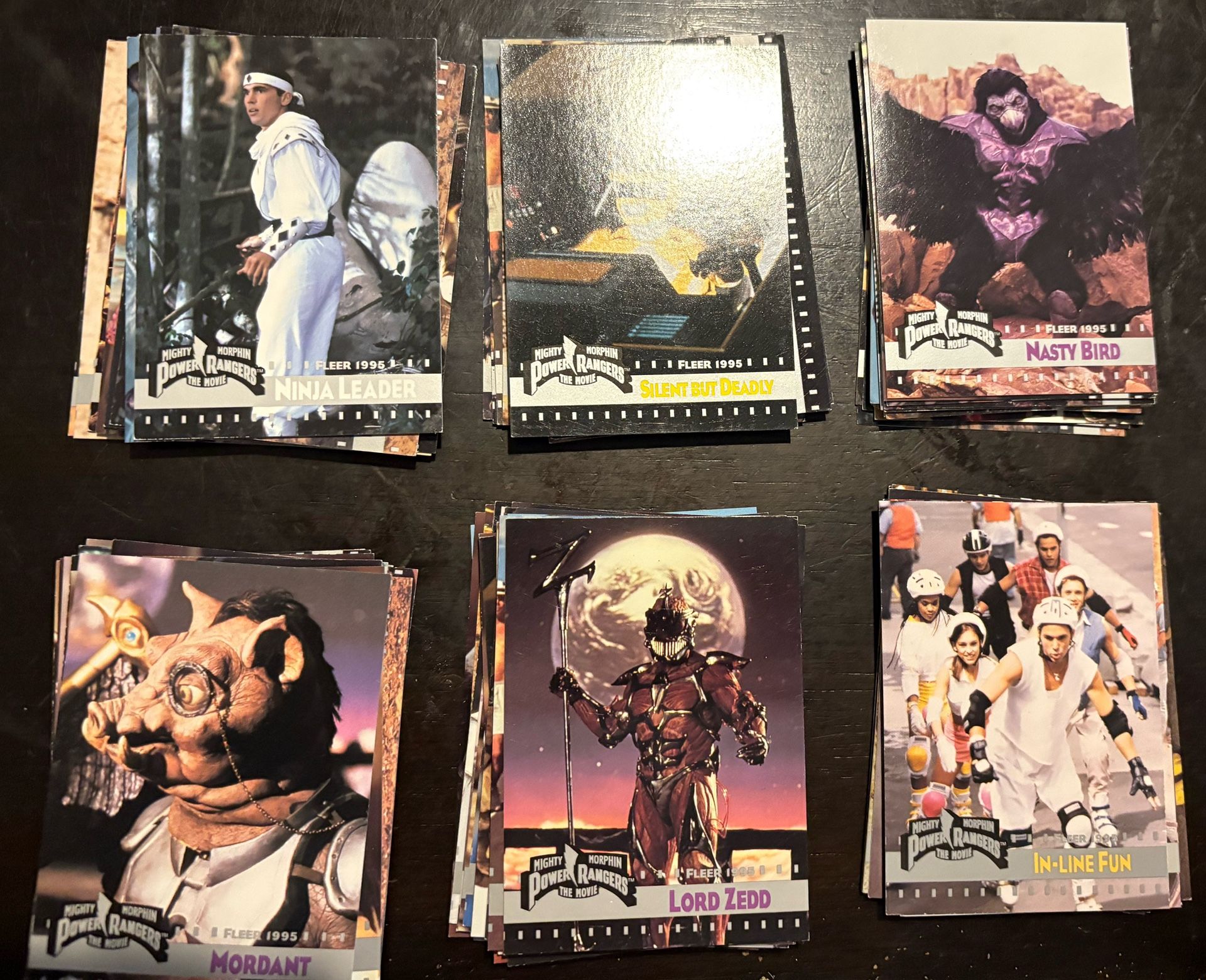 79 Power Ranger Collectors Cards