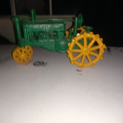 John Deere Cast Iron Toy Tractor 