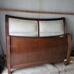 Queen Sleigh Bed Frame 