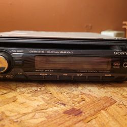 Sony  Cd/radio