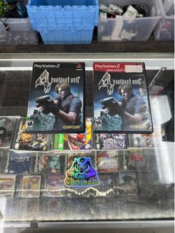 Resident Evil 4 PS2 $35 Each Gamehogs 11am-7pm