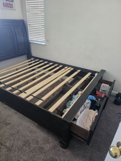 Queen bed frame only