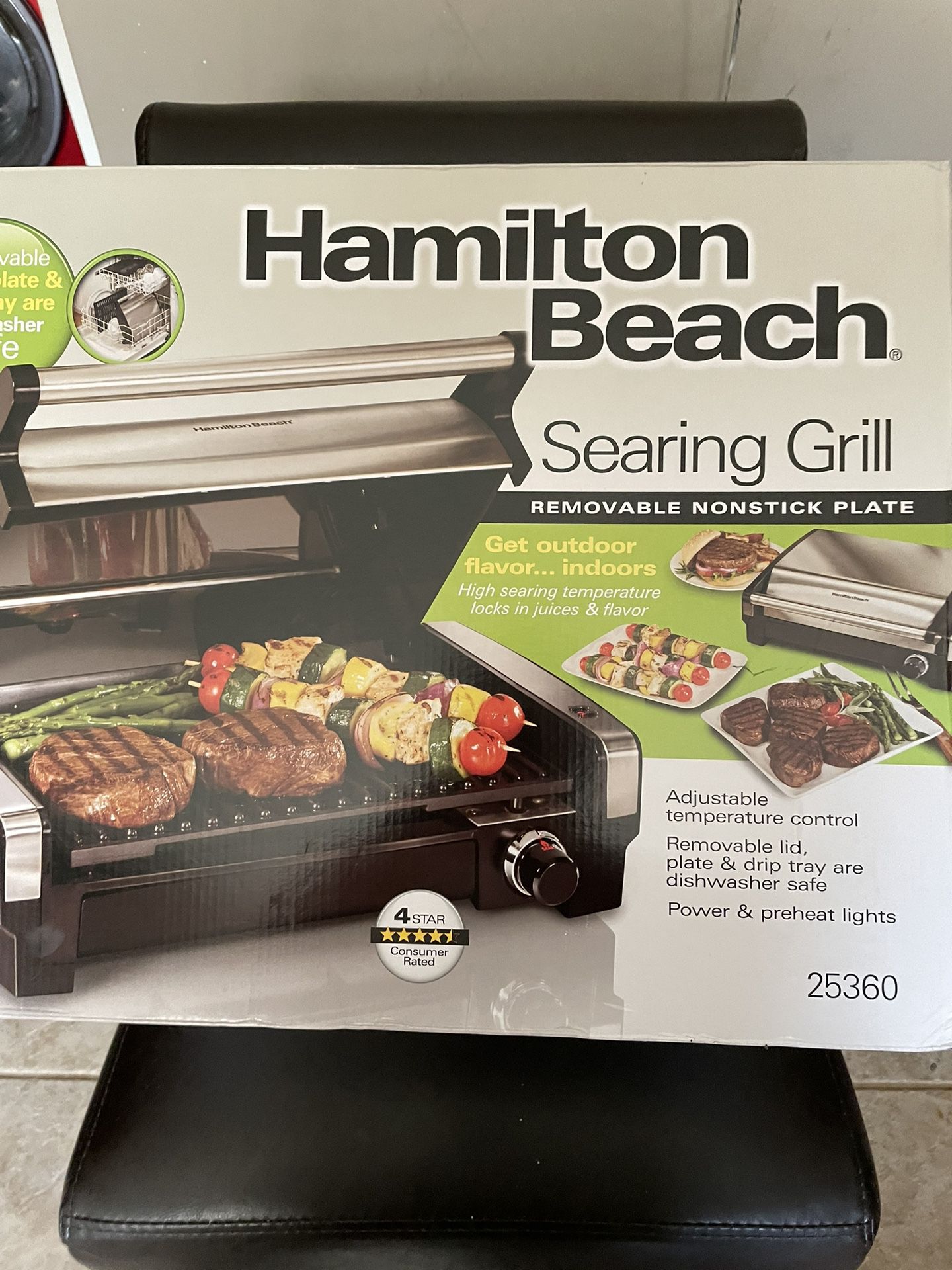 How to Cook Steak on the Hamilton Beach Indoor Searing Grill