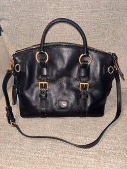 Dooney & Bourke Bristol Florentine Leather Satchel Bag BRAND NEW
