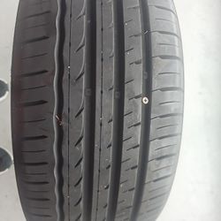 Sailun Has A Screw In It Needs To Be Patched One Tire 235 45 18.   70% Tread