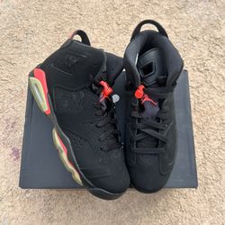 Infared Jordan 6s Size 7y