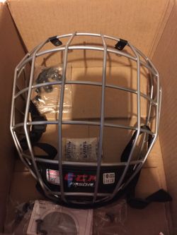 Adult hockey face mask