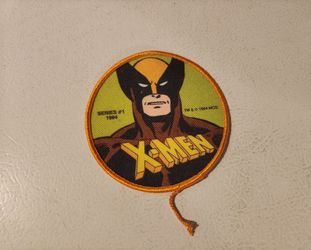 Wolverine X-Men Patch From 1984