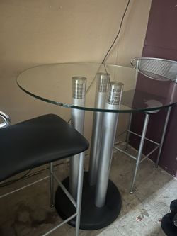 Glass Top Table