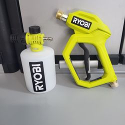 Ryobi Pressure Washer Gun And Foam Cannon 