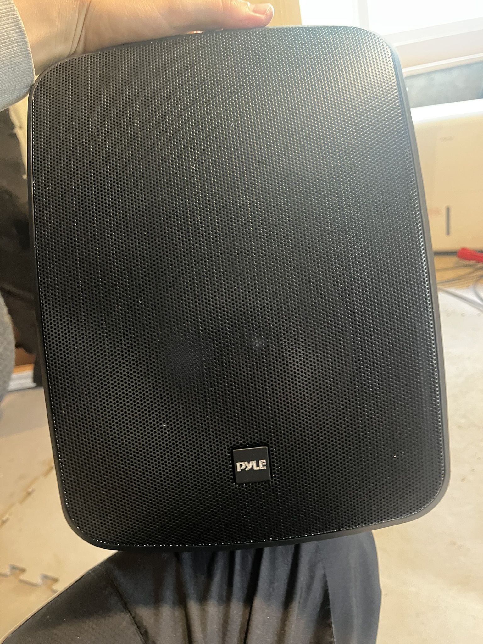 Two Pyle Indoor/Outdoor Wired Speakers
