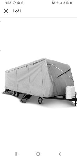 New Travel Trailer Cover Fit 24'-27' RV Camper 5 Layer