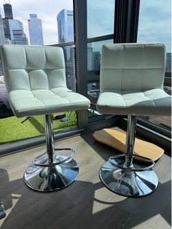 Bar stools white