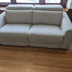 West elm Power Recliner 2 Seater Sofa