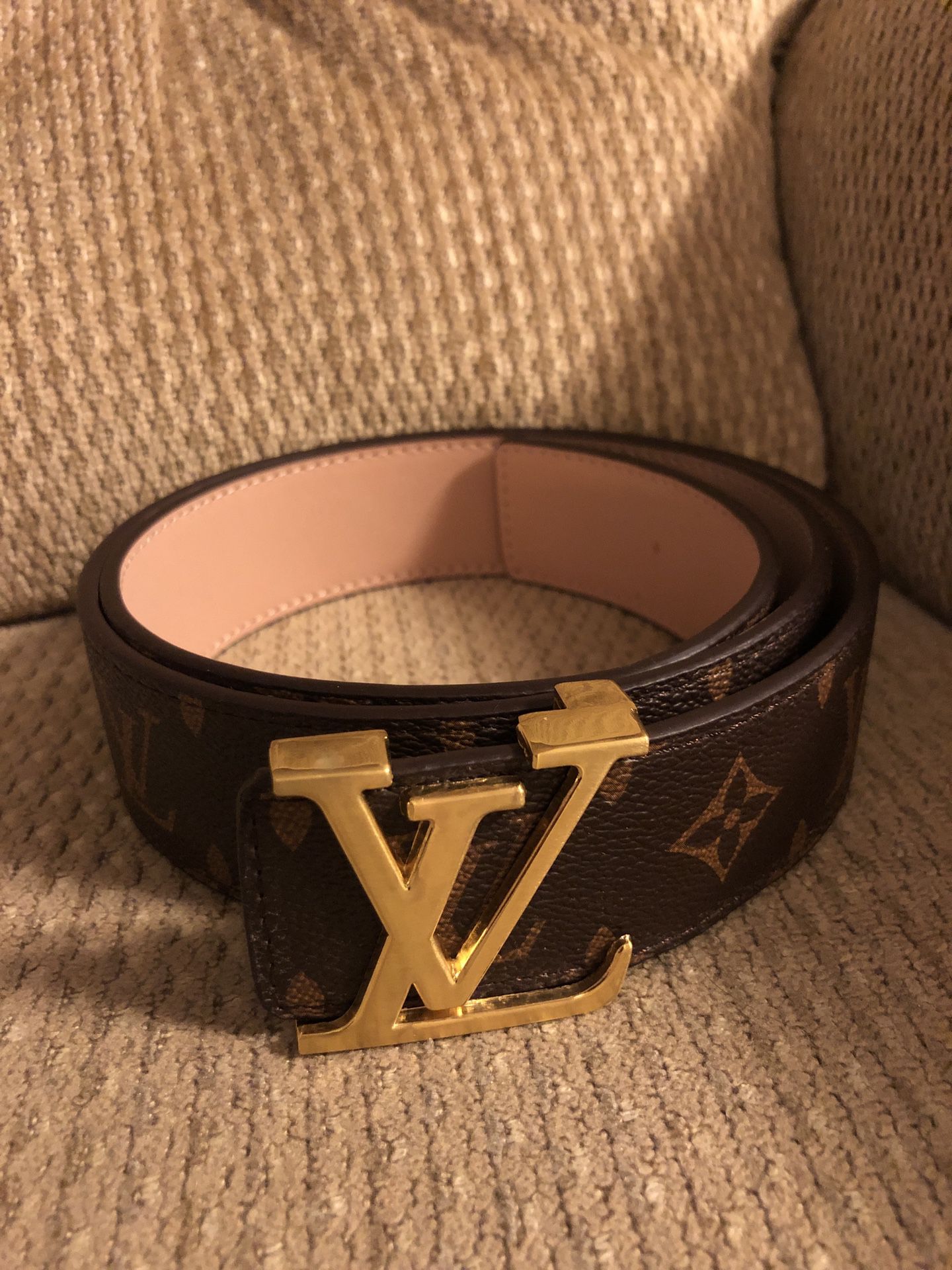 New leather belt