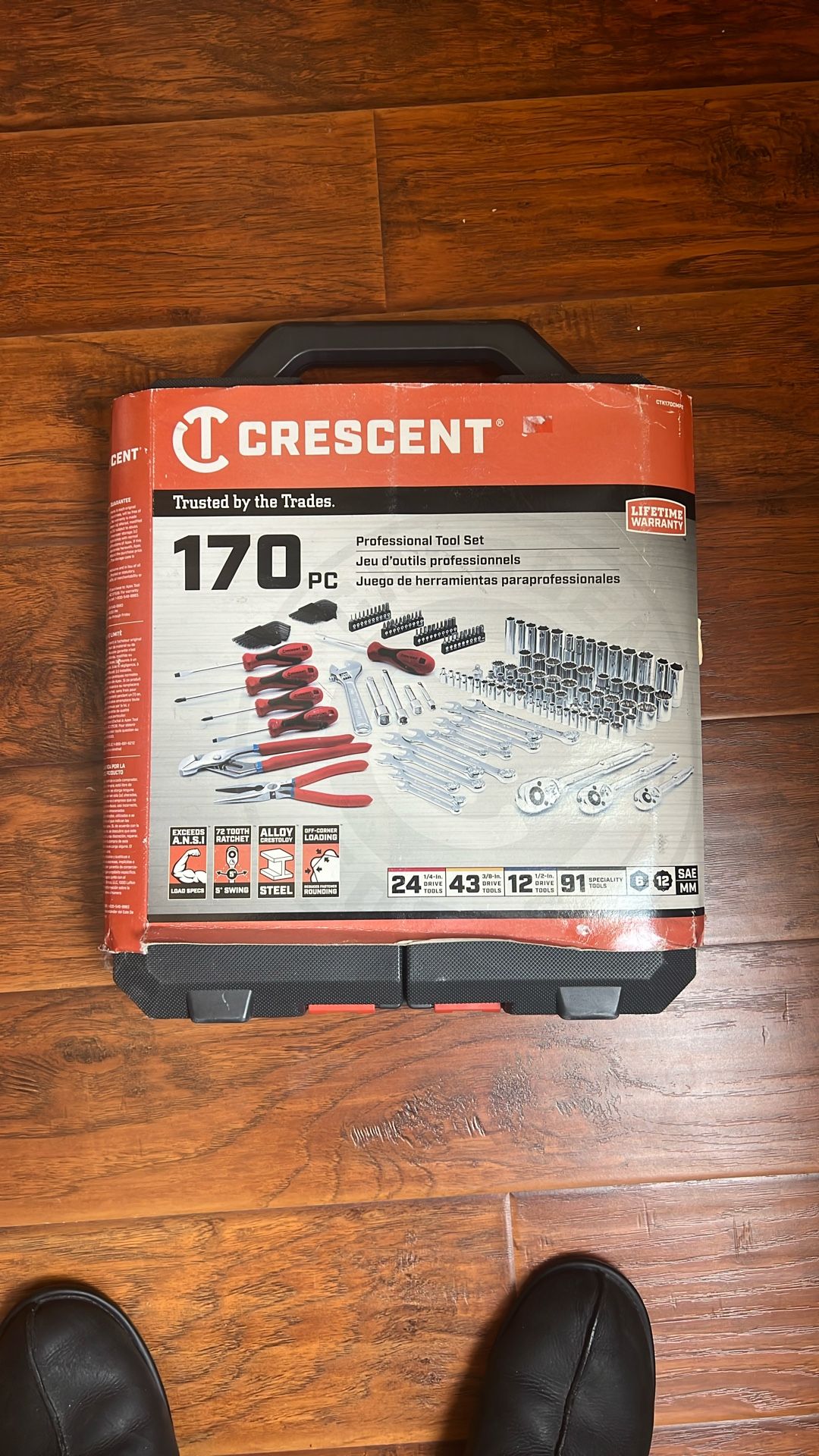 Crescent 170 pc Professional Tool Set New