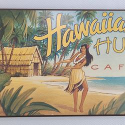 Hawaiian Hut Cafe Art Decor