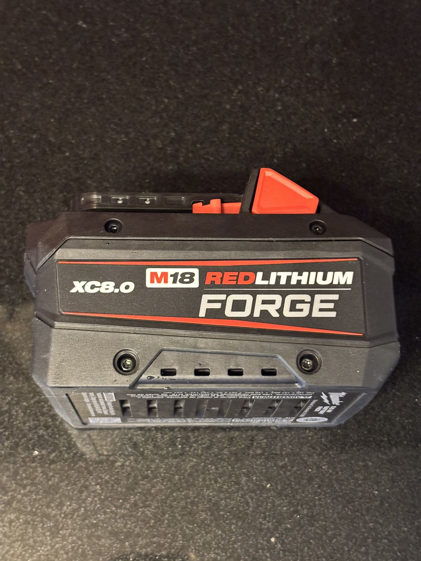 MILWAUKEE M18 RED LITHIUM FORGE XC8.0