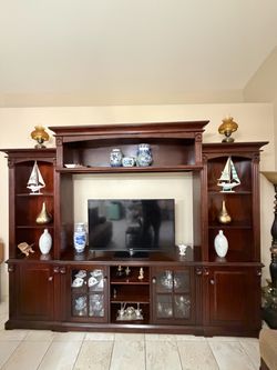 TV stand and entertainment center