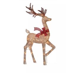 Holiday Living 60-in Deer Light with Clear Incandescent Lights