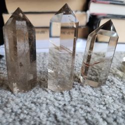 Champagne Citrine Mini Towers 