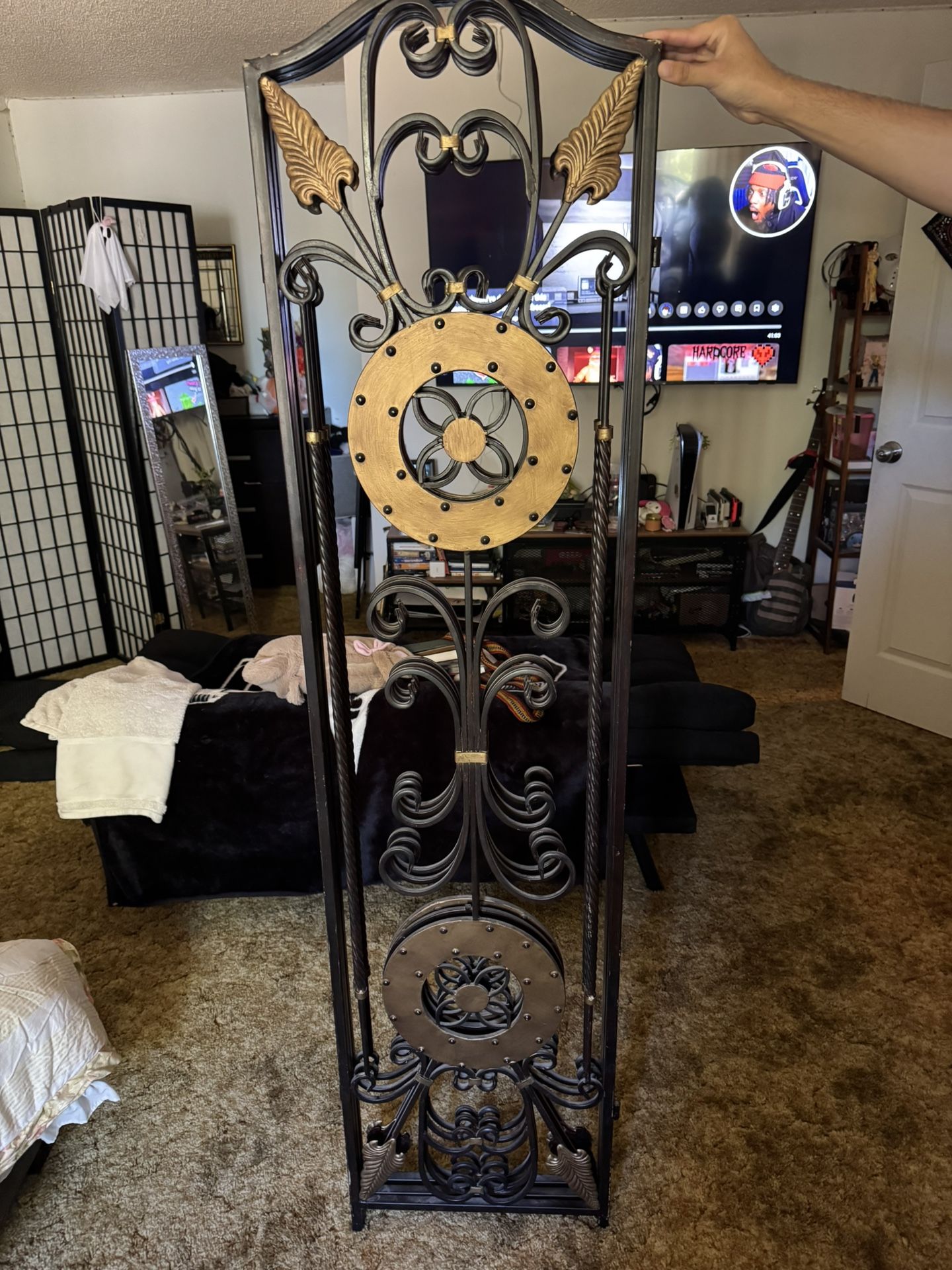 Decorative Metal Garden Divider