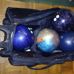 Bowling Balls Withbag