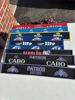 Bar rail mats