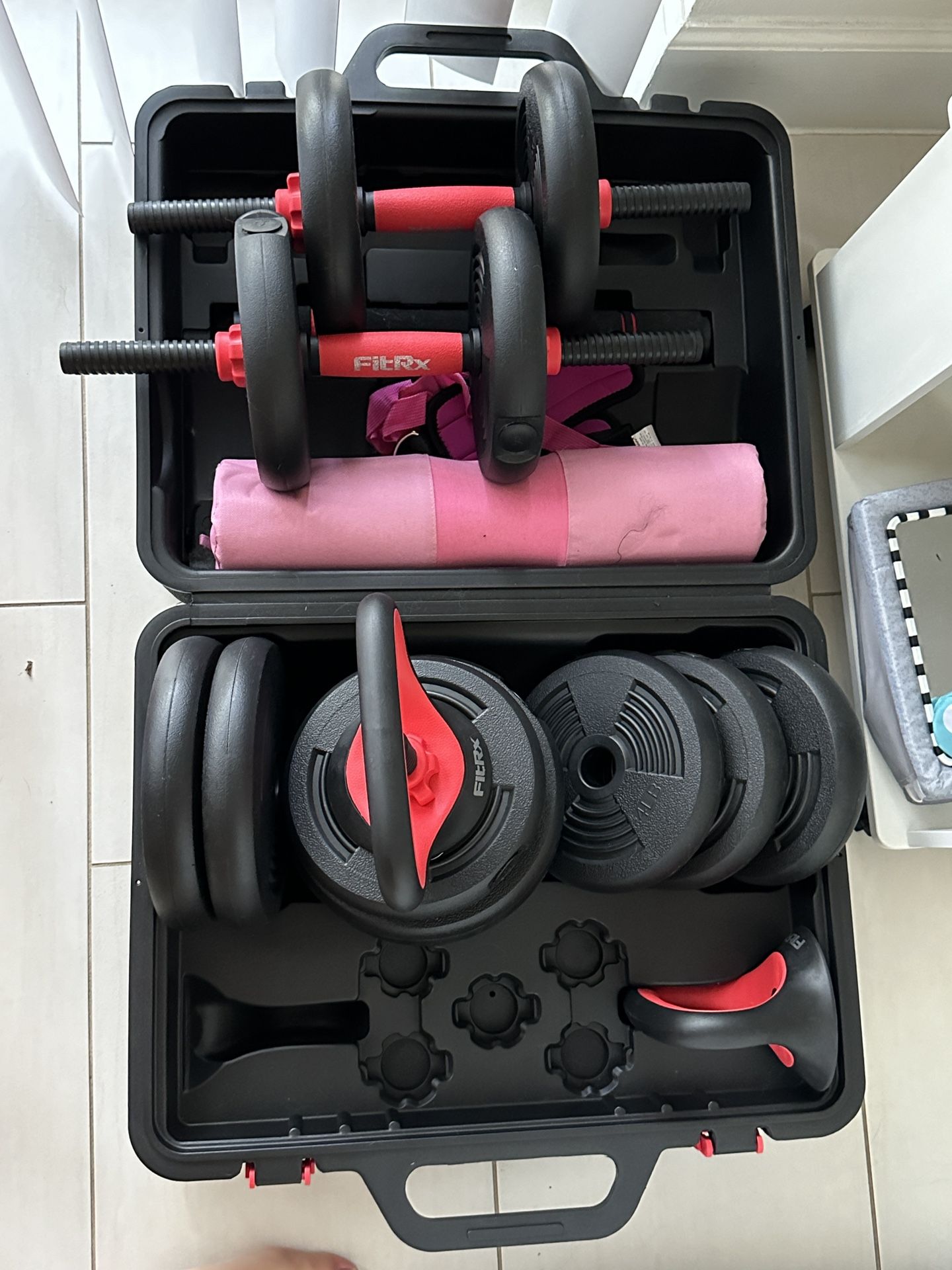 Full Adjustable Weight Set Up To 65lbs , Barbell, Ketlebell, Dumbbell Home Gym