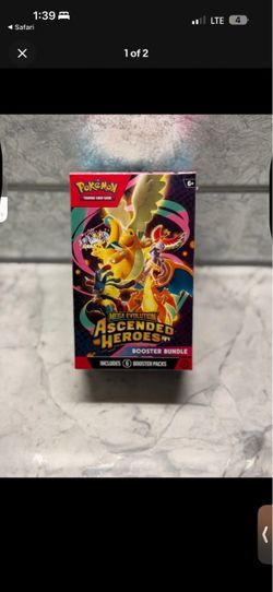 Pokémon Mega Evolution Ascended Heroes Booster Bundle