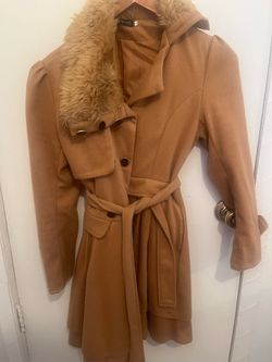 Brown coat  size L