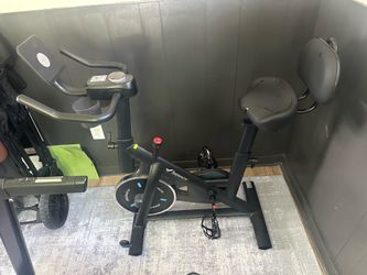 MERACH Exercise Bike with Backrest