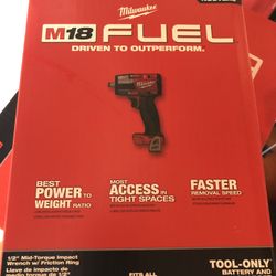 Brand New 1/2” Impact Wrench 